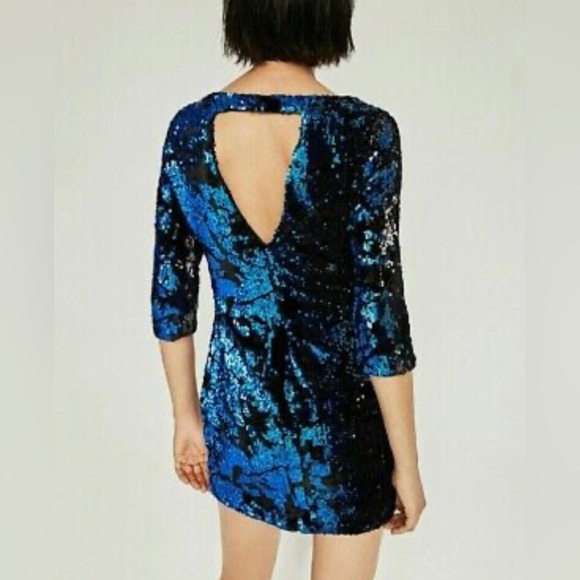 green emerald velvet dress ZARA Midi/Long Cocktail Dress Blue Sequin Size Medium NWT – Style Exchange  Boutique PGH